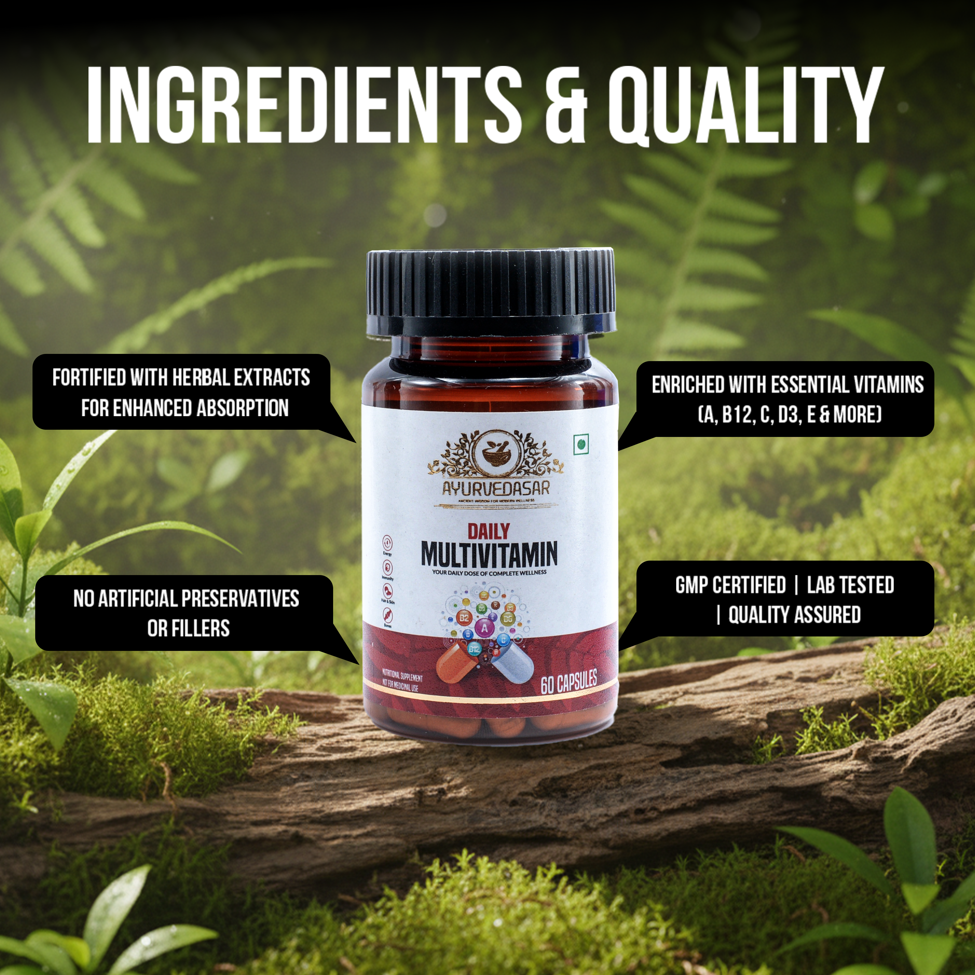 AYURVEDASAR Daily Multivitamin