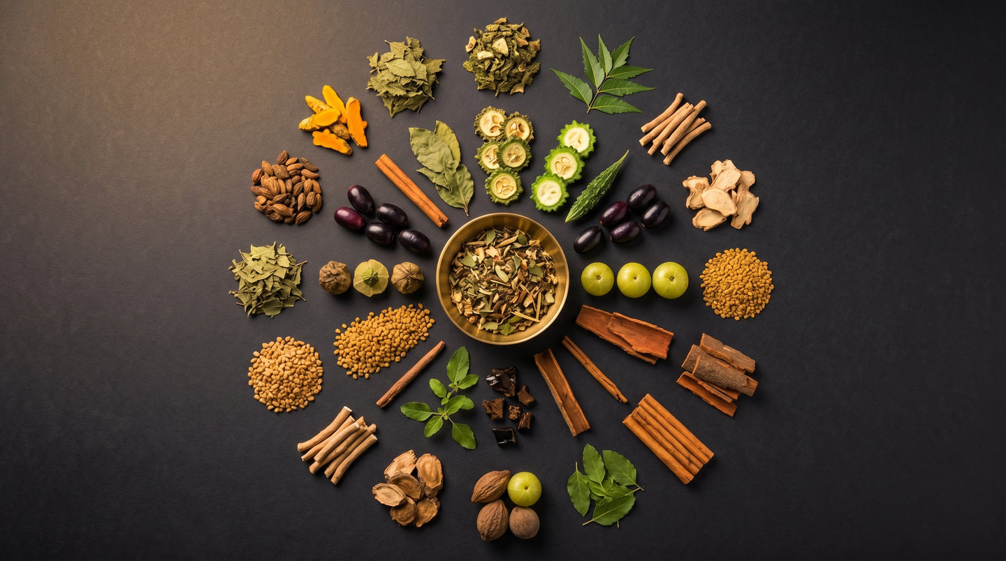 Ayursugarnil Powder - The World’s Most Comprehensive Ayurvedic Glycemic Support Formula
