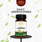 Ayurvedasar Daily Ashwagandha KSM-66 Root Extract - Premium Adaptogen Supplement, 60 Vegan Capsules