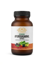 Ayurvedasar Premium Ayursugarnil - 18-Herb Traditional Metabolic Wellness, 60 Vegan Capsules