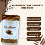 Ayurvedasar Shudh Yellow Shatavari Powder - Pure 3-5 Year Mature Golden Root Churna, 100g