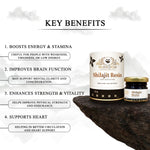 Ayurvedasar Premium Himalayan Shilajit Resin with Safed Musli - 60% Fulvic Acid, 85+ Trace Minerals, 20g