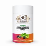 Ayurvedasar Premium Ayursugarnil - 18-Herb Traditional Metabolic Wellness, 60 Vegan Capsules