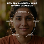 Ayurvedasar Sea Buckthorn Ras - Pure Himalayan Omega 3 6 7 9 Superfood Concentrate, 500ml