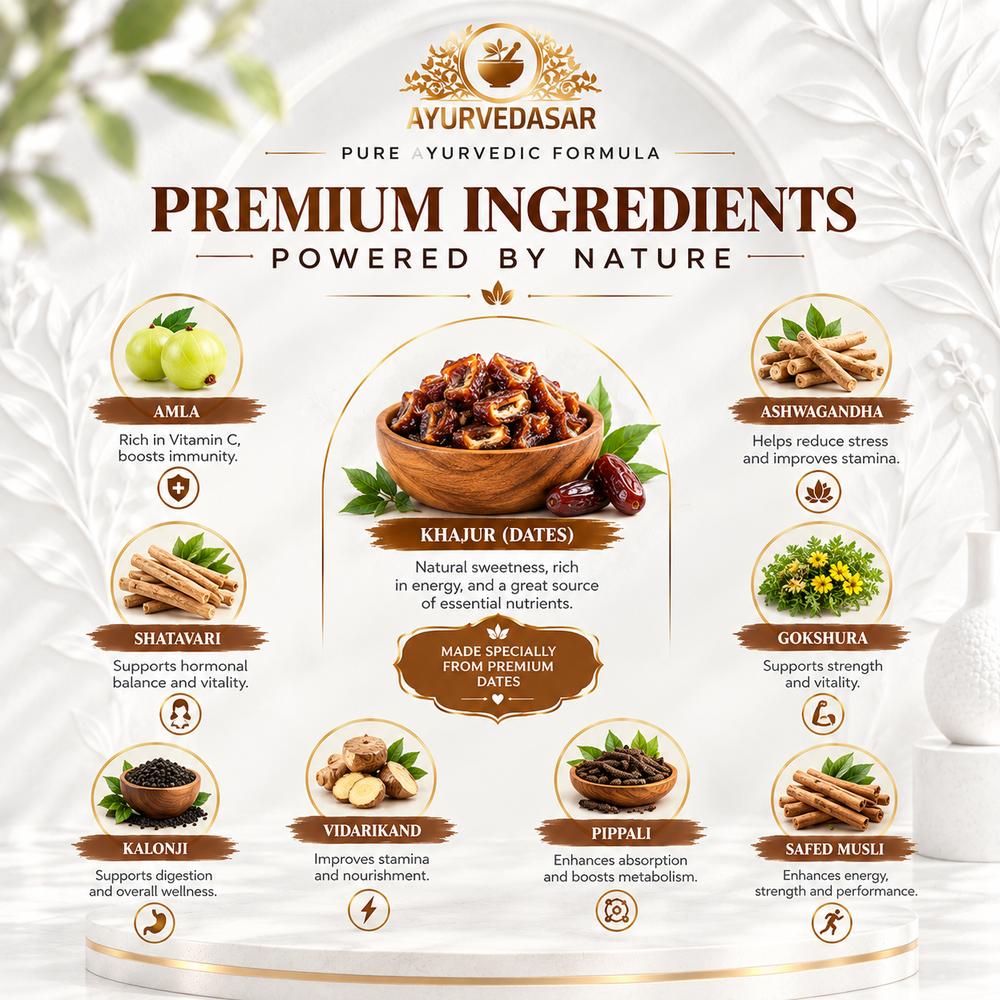 Ayurvedic Ayurprash, Boosts Immunity, Increases Energy, Enhances Memory, Reduces Stress, 500g