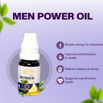 Ayurvedasar Men's Ayurvita Vitality Combo - Daily Stamina, Energy & Strength Support Pack (Capsules & Massage Oil)