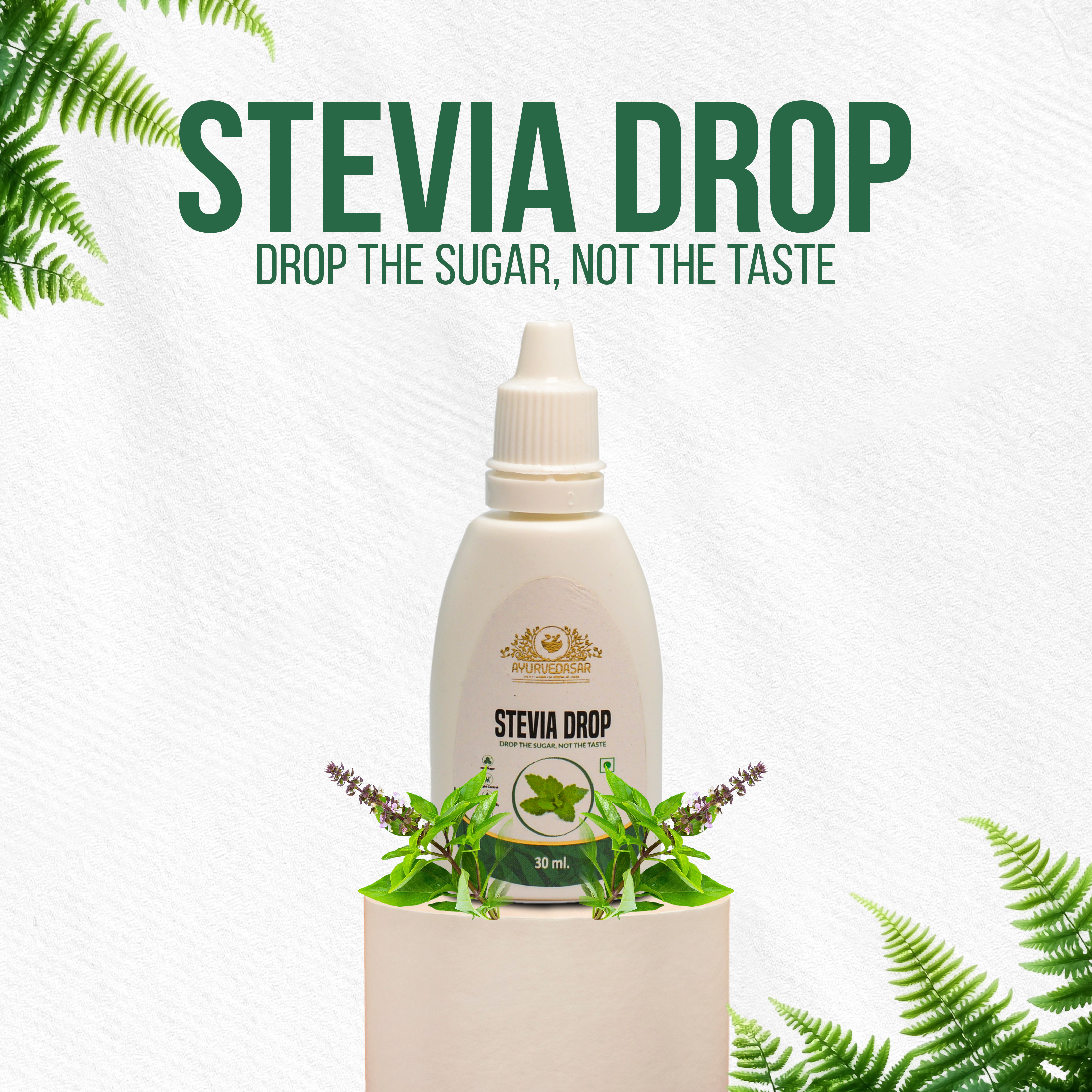 AYURVEDASAR Stevia Drops