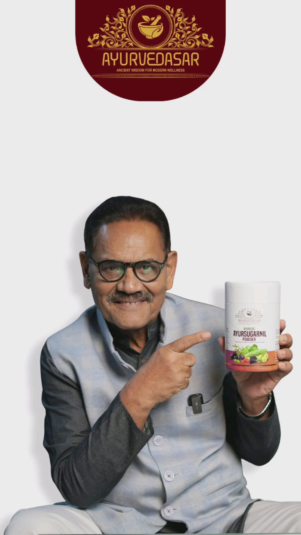 Ayurvedasar Premium Ayursugarnil Powder - 18-Herb Traditional Metabolic Wellness Blend, 250g